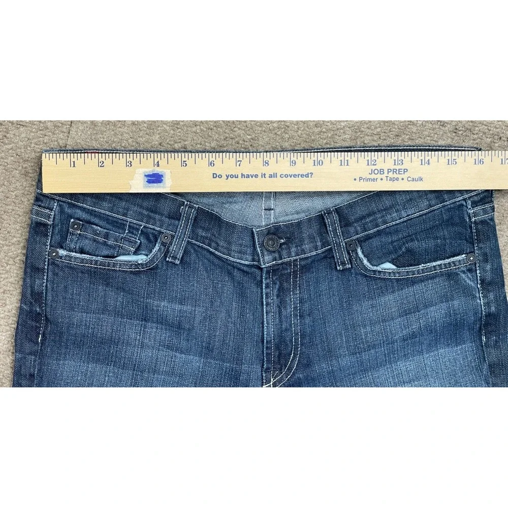 7 For All‎ Mankind Women's Embroidered Bootcut Jeans Size 32